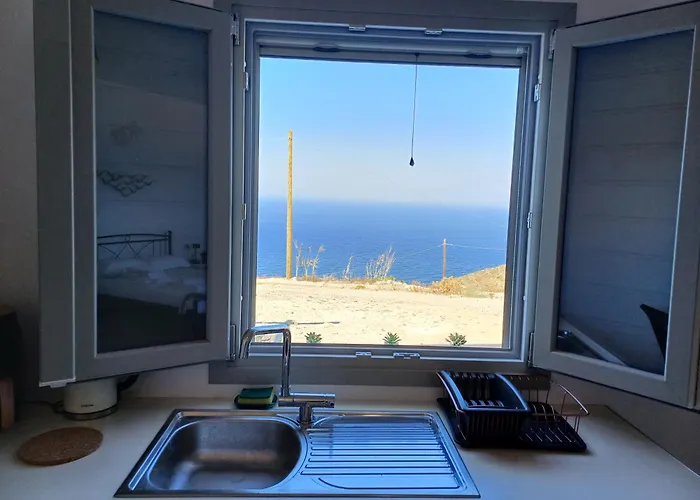 \'Nektarios\' Cycladic House With Sunrise And Sea View!!
